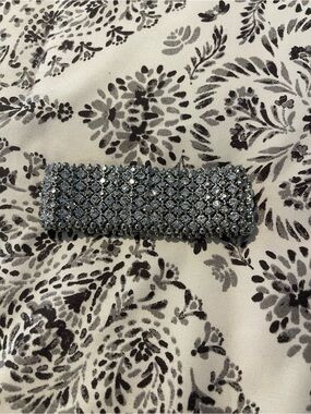 Charming Charlie Silver Crystal Bracelet